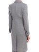 Серое пальто WEEKEND MAX MARA: фото 4 - Invogue