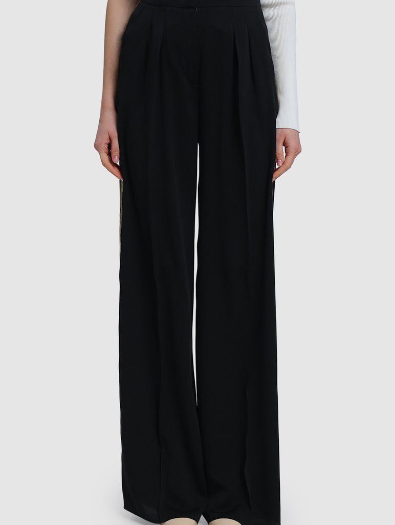 Чёрные брюки MAX MARA: фото - Invogue