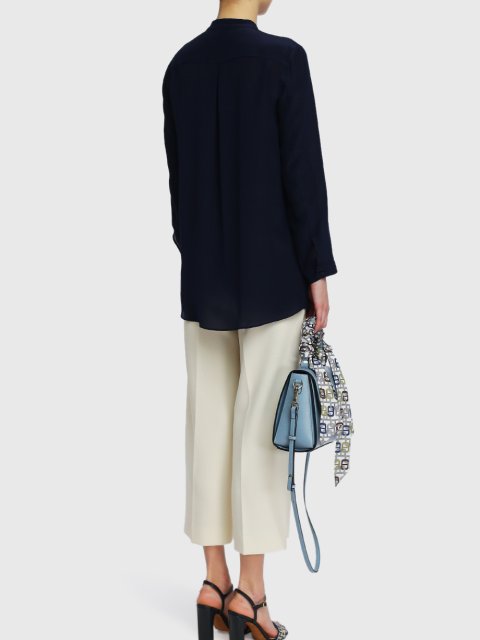 Темно-синя сорочка MARELLA : фото 2 - Invogue