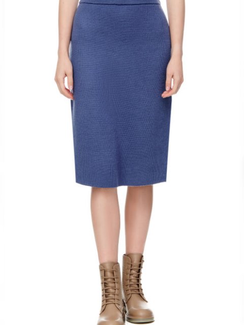 Синя спідниця MAX MARA : фото 1 - Invogue