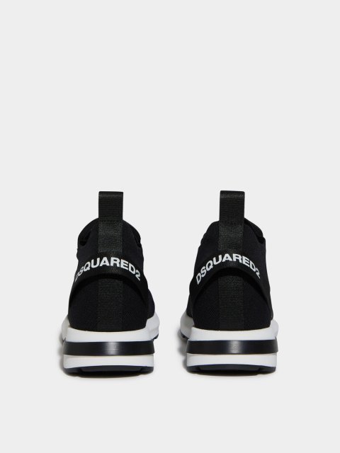 Чорні кросівки DSQUARED KID : фото 2 - Invogue
