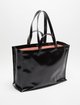 Черная сумка Acne Studios с логотипом: фото 2 - Invogue