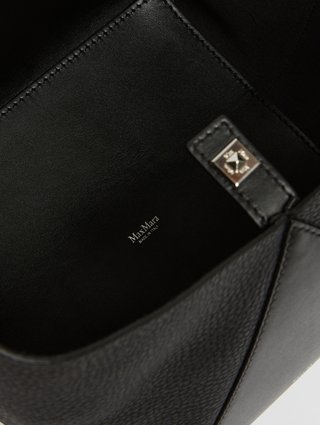 Черная сумка Max Mara с квадратным основанием: фото 4 - Invogue
