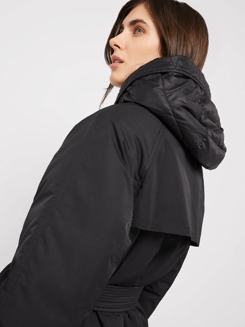 Черное пальто PENNYBLACK: фото 3 - Invogue