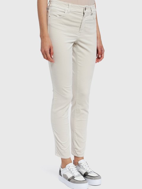 Кремовые джинсы MARC CAIN: фото 1 - Invogue