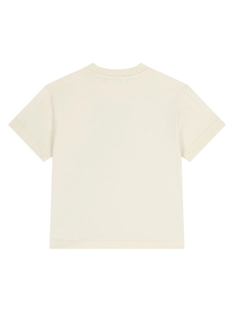 Молочна футболка з принтом Palm Angels з бавовни: фото 1 - Invogue