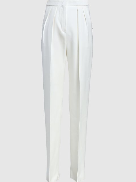 Белые брюки SPORTMAX: фото - Invogue