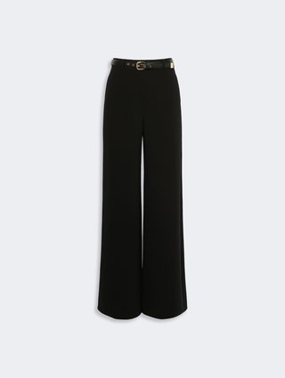 Чорні брюки Max Mara з каді: фото - Invogue
