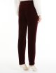 Бордовые брюки MAX MARA: фото 2 - Invogue