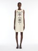 Молочна сукня Weekend Max Mara з бавовни та льону: фото 3 - Invogue