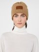 Кремова шапка MAX MARA з кашеміру: фото 1 - Invogue