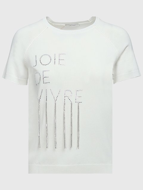 Белая футболка I BLUES: фото - Invogue