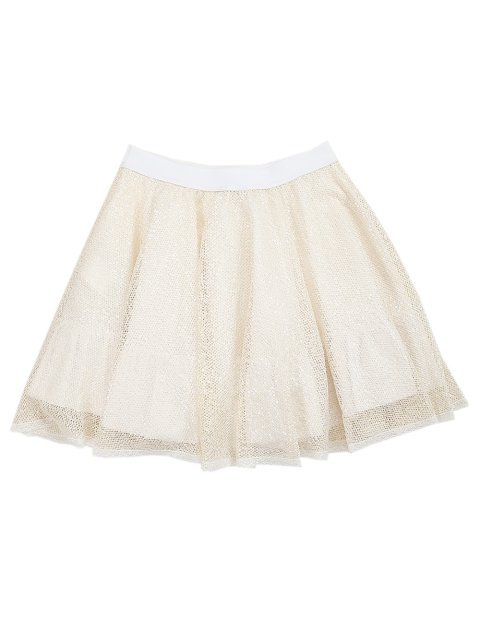 Біла спідниця ERMANNO SCERVINO KIDS : фото 3 - Invogue