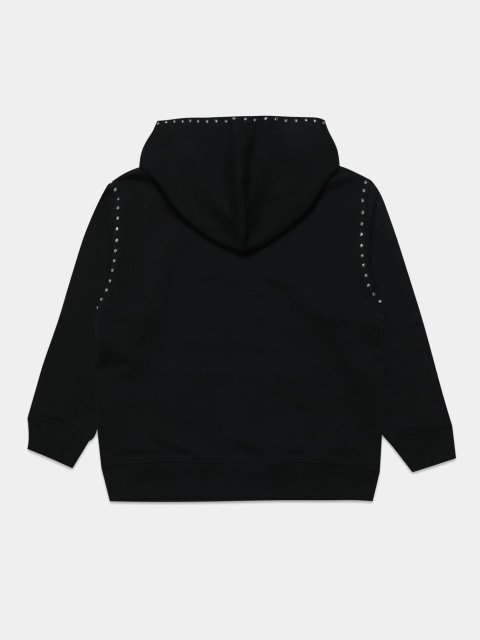Чорне худі MM6 MAISON MARGIELA KIDS : фото 1 - Invogue