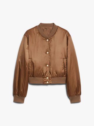 Карамельная куртка-бомбер Max Mara : фото - Invogue