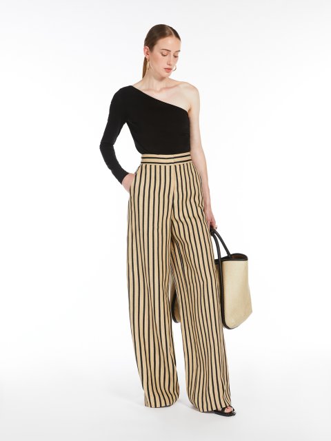 Чорний топ Max Mara на одне плече: фото 1 - Invogue