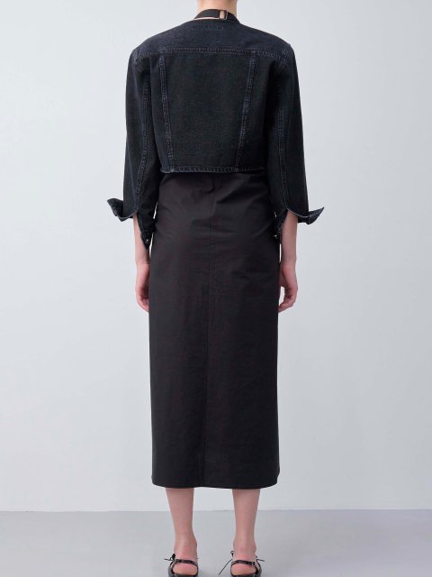 Чёрная куртка PUSHBUTTON: фото 3 - Invogue