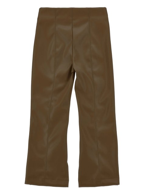 Темно-коричневые леггинсы MONNALISA : фото 1 - Invogue