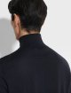 Темно-синій светр ZEGNA з кашеміру та шовку: фото 4 - Invogue