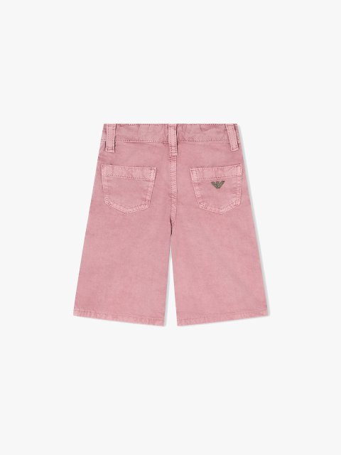 Лілові джинси EMPORIO ARMANI KIDS з бавовни: фото 1 - Invogue