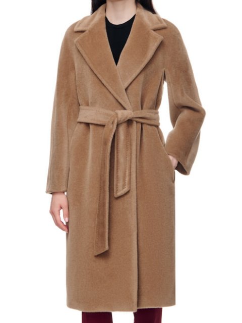 Бежеве пальто MAX MARA : фото 1 - Invogue