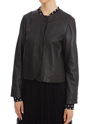 Куртка шкіряна Weekend Max Mara (2701): фото 5 - Invogue