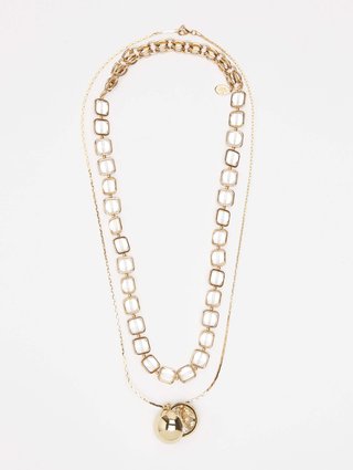Золоте кольє WEEKEND ACCESSORIES : фото - Invogue
