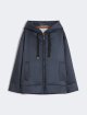 Темно-синя куртка MAX MARA утеплена: фото - Invogue