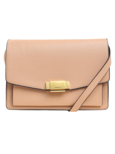 Бежевая сумка MARELLA: фото 2 - Invogue