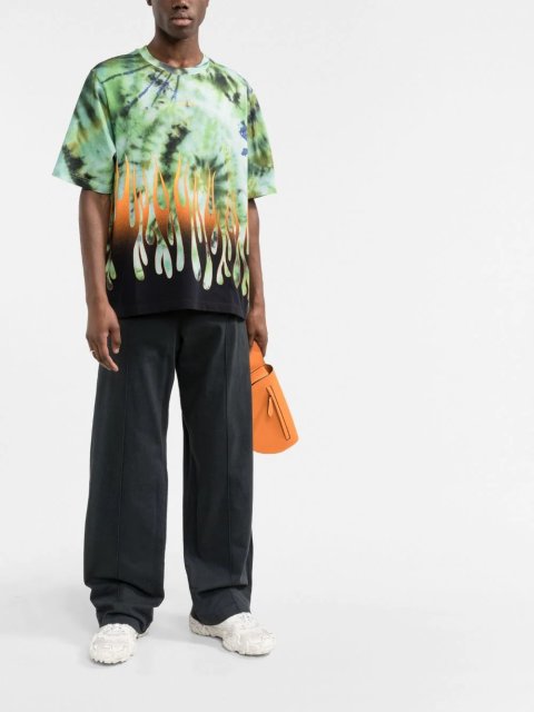 Бирюзовая футболка KENZO: фото 1 - Invogue