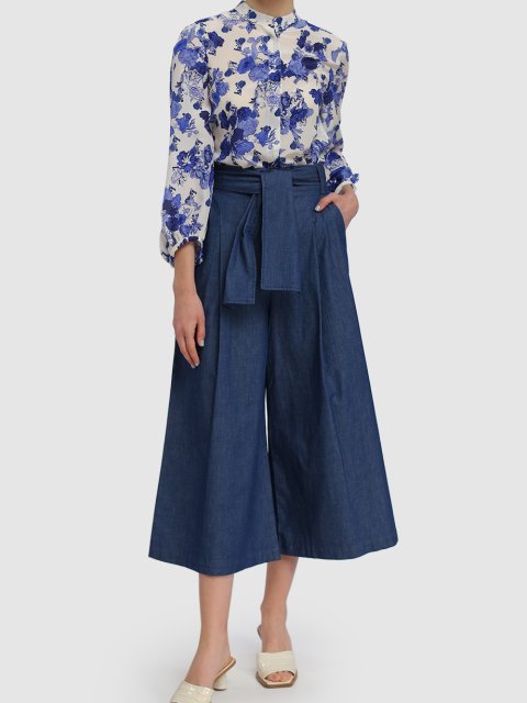 Тёмно-синие джинсы MAX&CO: фото 1 - Invogue