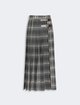 Тёмно-серая юбка Weekend Max Mara из шерсти и полиэстера: фото - Invogue