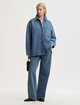 Джинсова сорочка By Malene Birger з бавовни: фото 1 - Invogue