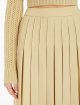 Кремова спідниця Max Mara плісирована: фото 3 - Invogue