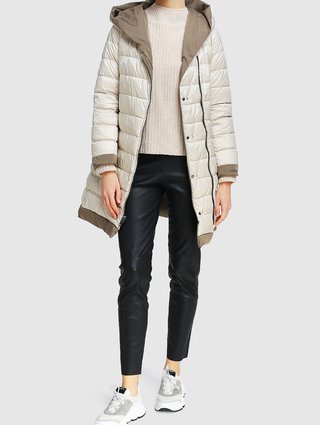 Коричневое пальто WEEKEND MAX MARA: фото 7 - Invogue
