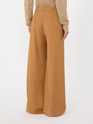 Карамельні штани Max Mara з вовни: фото 3 - Invogue