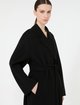 Чёрное пальто Max Mara из шерсти: фото 4 - Invogue