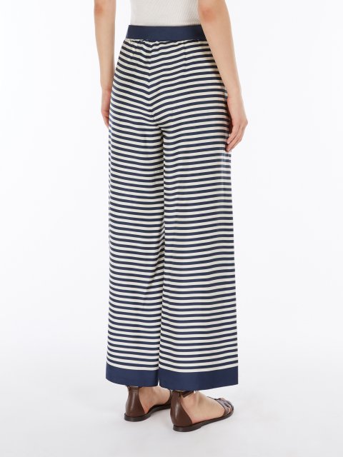 Брюки Max Mara з чистого шовку: фото 3 - Invogue