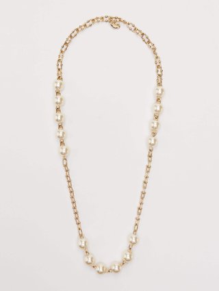 Золотое колье WEEKEND ACCESSORIES: фото - Invogue