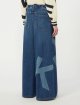 Сині джинси WEEKEND MAX MARA з бавовняного деніму: фото 3 - Invogue