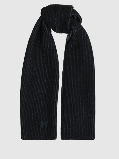 Серый шарф KENZO: фото - Invogue