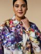 Сорочка MARINA RINALDI з принтом: фото 3 - Invogue