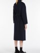 Темно-синє пальто MAX MARA : фото 2 - Invogue