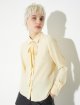 Жовта сорочка MAX&CO з крепдешину: фото 2 - Invogue