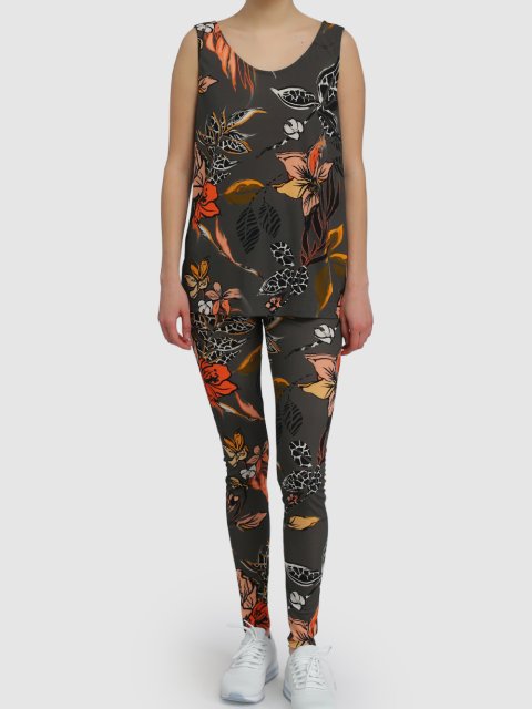 Серые леггинсы MARC CAIN: фото 1 - Invogue