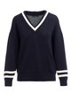 Синий свитер WEEKEND MAX MARA: фото 2 - Invogue