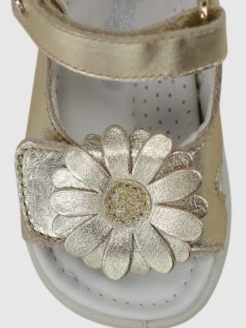 Золоті босоніжки NATURINO : фото 3 - Invogue