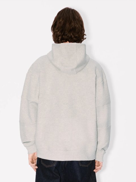 Серое худи KENZO из хлопка: фото 3 - Invogue