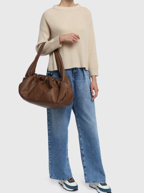 Кремовый свитер WEEKEND MAX MARA: фото 1 - Invogue