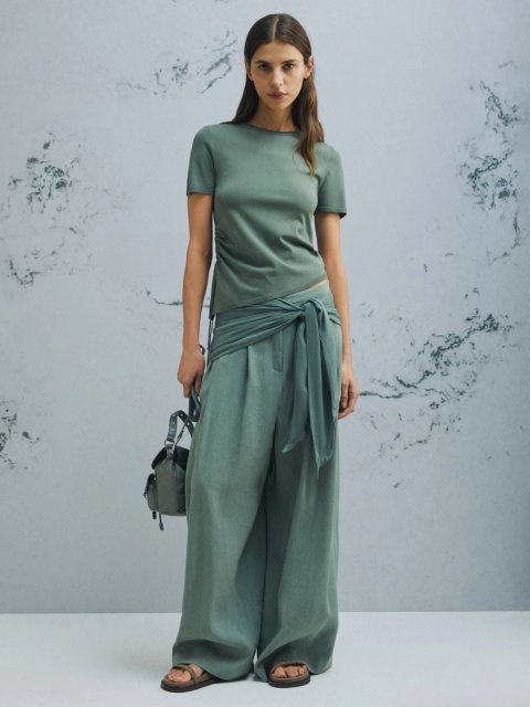 Зелений топ Marella: фото 1 - Invogue